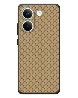 Чехол для Xiaomi Poco X8 Pro с картинкой «Gucci — классический беж» Чехол для Xiaomi Poco X8 Pro с картинкой «Gucci — классический беж»