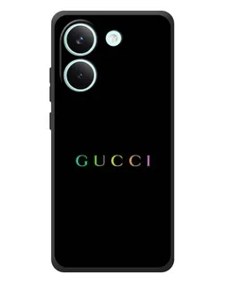 Чехол для Xiaomi Poco X8 Pro с картинкой «Gucci — неоновый минимализм» Чехол для Xiaomi Poco X8 Pro с картинкой «Gucci — неоновый минимализм»