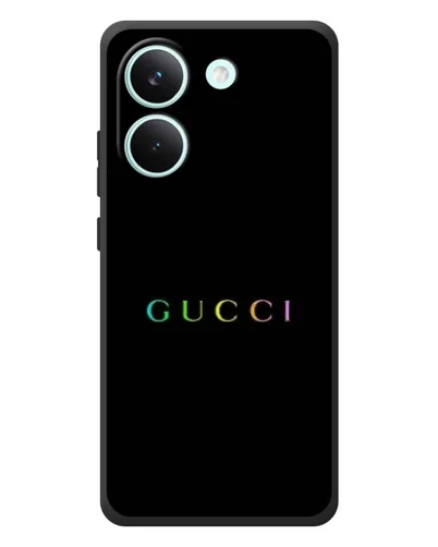 Чехол для Xiaomi Poco X8 Pro с картинкой «Gucci — неоновый минимализм» Чехол для Xiaomi Poco X8 Pro с картинкой «Gucci — неоновый минимализм»