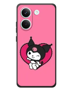 Чехол для Xiaomi Poco X8 Pro с картинкой «Kuromi — любовь в сердце» Чехол для Xiaomi Poco X8 Pro с картинкой «Kuromi — любовь в сердце»