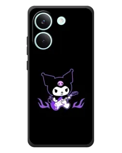 Чехол для Xiaomi Poco X8 Pro с картинкой «Электрическая Kuromi» Чехол для Xiaomi Poco X8 Pro с картинкой «Электрическая Kuromi»