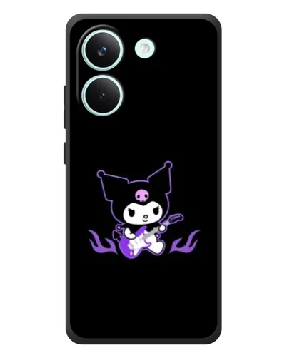 Чехол для Xiaomi Poco X8 Pro с картинкой «Электрическая Kuromi» Чехол для Xiaomi Poco X8 Pro с картинкой «Электрическая Kuromi»