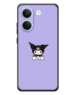 Чехол для Xiaomi Poco X8 Pro с картинкой «Kuromi — фиолетовый минимализм» Чехол для Xiaomi Poco X8 Pro с картинкой «Kuromi — фиолетовый минимализм»