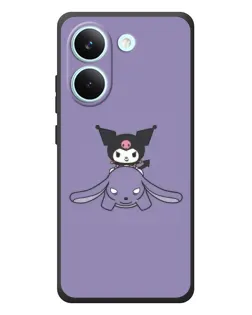 Чехол для Xiaomi Poco X8 Pro с картинкой «Kuromi на лиловом фоне» Чехол для Xiaomi Poco X8 Pro с картинкой «Kuromi на лиловом фоне»