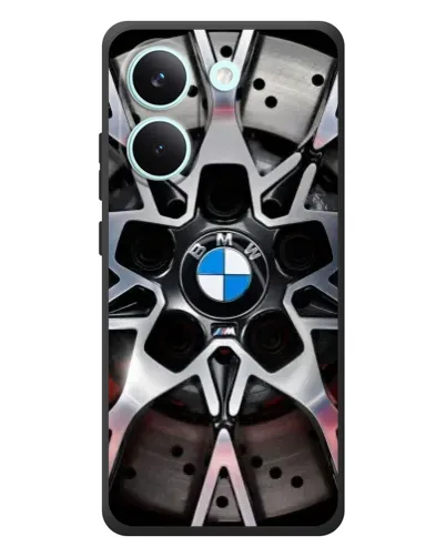 Чехол для Xiaomi Poco X8 Pro с картинкой «BMW — деталь диска»