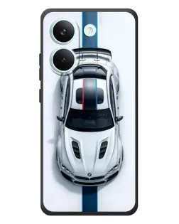Чехол для Xiaomi Poco X8 Pro с картинкой «Вид сверху — BMW M» Чехол для Xiaomi Poco X8 Pro с картинкой «Вид сверху — BMW M»