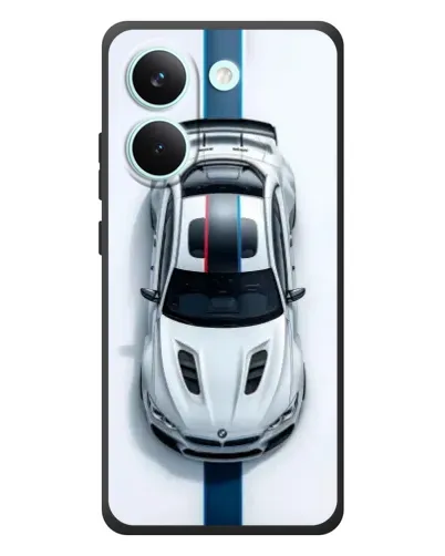 Чехол для Xiaomi Poco X8 Pro с картинкой «Вид сверху — BMW M»