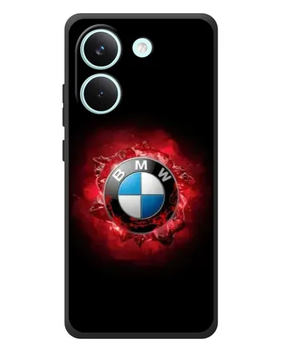 Чехол для Xiaomi Poco X8 Pro с картинкой «Логотип BMW — вспышка»