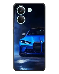 Чохол для Xiaomi Poco X8 Pro з картинкою «Блакитна BMW M4» Чохол для Xiaomi Poco X8 Pro з картинкою «Блакитна BMW M4»