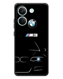 Чохол для Xiaomi Poco X8 Pro з картинкою «Мінімалістичний принт BMW M3» Чохол для Xiaomi Poco X8 Pro з картинкою «Мінімалістичний принт BMW M3»