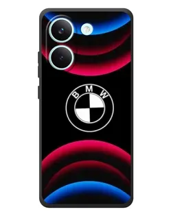 Чохол для Xiaomi Poco X8 Pro з картинкою «Логотип BMW та неонові дуги» Чохол для Xiaomi Poco X8 Pro з картинкою «Логотип BMW та неонові дуги»