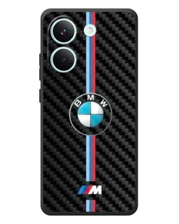Чохол для Xiaomi Poco X8 Pro з картинкою «Емблема BMW та карбон» Чохол для Xiaomi Poco X8 Pro з картинкою «Емблема BMW та карбон»