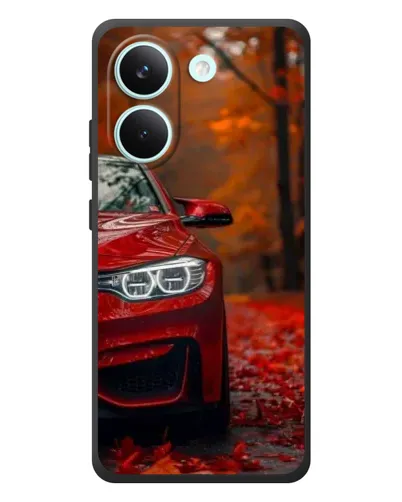 Чехол для Xiaomi Poco X8 Pro с картинкой «Осенняя BMW M4»