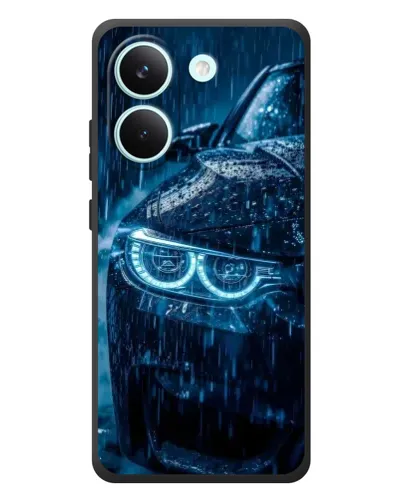 Чехол для Xiaomi Poco X8 Pro с картинкой «BMW под дождем» Чехол для Xiaomi Poco X8 Pro с картинкой «BMW под дождем»