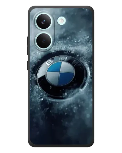 Чехол для Xiaomi Poco X8 Pro с картинкой «Логотип BMW — лед» Чехол для Xiaomi Poco X8 Pro с картинкой «Логотип BMW — лед»