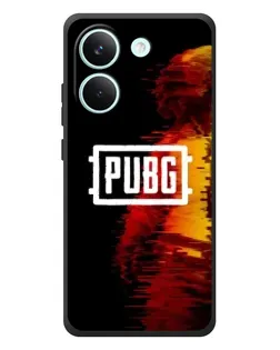 Чехол для Xiaomi Poco X8 Pro с картинкой «Яркий логотип PUBG»