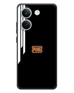 Чехол для Xiaomi Poco X8 Pro с картинкой «PUBG — вертикальные линии»
