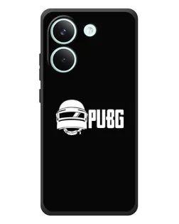 Чехол для Xiaomi Poco X8 Pro с картинкой «PUBG — классический лого»
