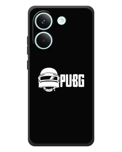 Чехол для Xiaomi Poco X8 Pro с картинкой «PUBG — классический лого»