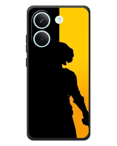 Чехол для Xiaomi Poco X8 Pro с картинкой «Тень воина PUBG»