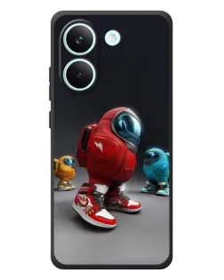 Чехол для Xiaomi Poco X8 Pro с картинкой «Among Us — 3D стиль» Чехол для Xiaomi Poco X8 Pro с картинкой «Among Us — 3D стиль»