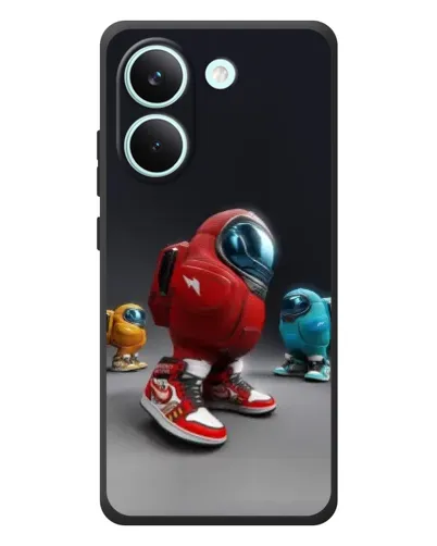 Чехол для Xiaomi Poco X8 Pro с картинкой «Among Us — 3D стиль» Чехол для Xiaomi Poco X8 Pro с картинкой «Among Us — 3D стиль»