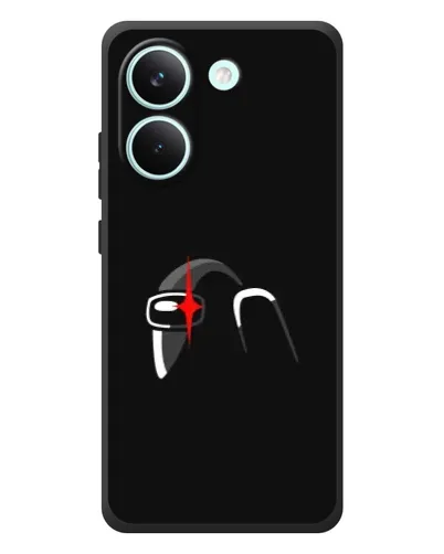 Чехол для Xiaomi Poco X8 Pro с картинкой «Among Us шлем» Чехол для Xiaomi Poco X8 Pro с картинкой «Among Us шлем»