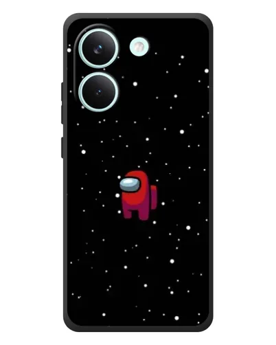 Чехол для Xiaomi Poco X8 Pro с картинкой «Красный Among Us» Чехол для Xiaomi Poco X8 Pro с картинкой «Красный Among Us»