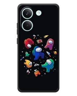 Чехол для Xiaomi Poco X8 Pro с картинкой «Among Us космос» Чехол для Xiaomi Poco X8 Pro с картинкой «Among Us космос»