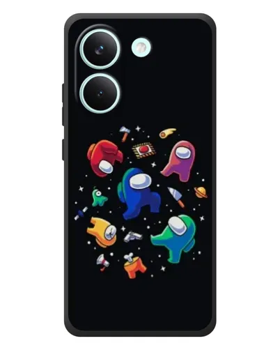 Чехол для Xiaomi Poco X8 Pro с картинкой «Among Us космос» Чехол для Xiaomi Poco X8 Pro с картинкой «Among Us космос»
