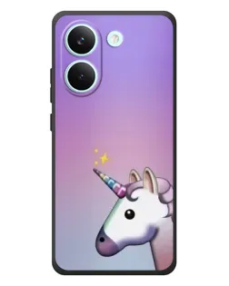 Чехол для Xiaomi Poco X8 Pro с картинкой «Единорог градиент»