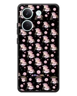 Чехол для Xiaomi Poco X8 Pro с картинкой «Magic Unicorn паттерн»