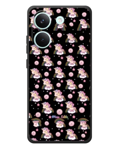 Чехол для Xiaomi Poco X8 Pro с картинкой «Magic Unicorn паттерн» Чехол для Xiaomi Poco X8 Pro с картинкой «Magic Unicorn паттерн»