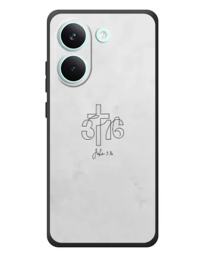 Чехол для Xiaomi Poco X8 Pro с картинкой «Иоанна 3:16 Крест» Чехол для Xiaomi Poco X8 Pro с картинкой «Иоанна 3:16 Крест»