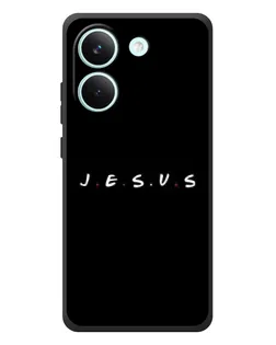 Чехол для Xiaomi Poco X8 Pro с картинкой «Точки веры J.E.S.U.S.»