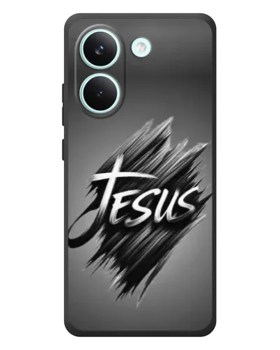 Чехол для Xiaomi Poco X8 Pro с картинкой «Надпись Jesus Graffiti» Чехол для Xiaomi Poco X8 Pro с картинкой «Надпись Jesus Graffiti»