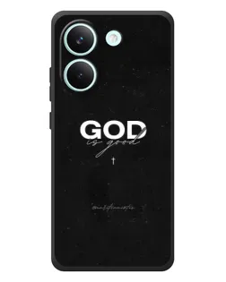 Чехол для Xiaomi Poco X8 Pro с картинкой «GOD — Бог над всем»