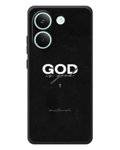 Чехол для Xiaomi Poco X8 Pro с картинкой «GOD — Бог над всем» Чехол для Xiaomi Poco X8 Pro с картинкой «GOD — Бог над всем»