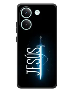 Чехол для Xiaomi Poco X8 Pro с картинкой «Меч Духа Jesus»