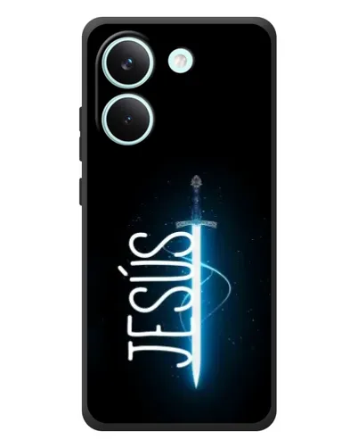 Чехол для Xiaomi Poco X8 Pro с картинкой «Меч Духа Jesus» Чехол для Xiaomi Poco X8 Pro с картинкой «Меч Духа Jesus»
