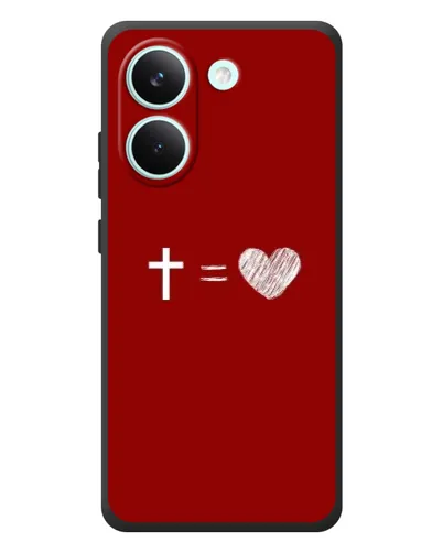 Чехол для Xiaomi Poco X8 Pro с картинкой «Уравнение любви» Чехол для Xiaomi Poco X8 Pro с картинкой «Уравнение любви»
