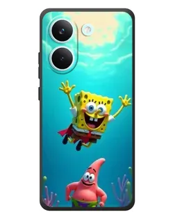 Чехол для Xiaomi Poco X8 Pro с картинкой «Спанч Боб под водой» Чехол для Xiaomi Poco X8 Pro с картинкой «Спанч Боб под водой»