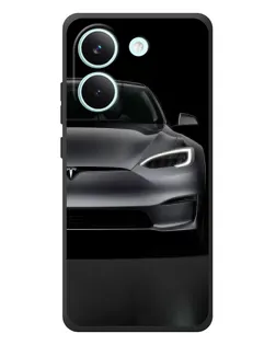 Чехол для Xiaomi Poco X8 Pro с картинкой «Tesla Model S Look»