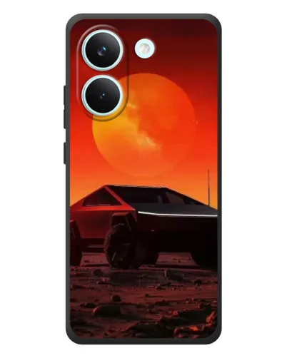 Чехол для Xiaomi Poco X8 Pro с картинкой «Cybertruck на Марсе» Чехол для Xiaomi Poco X8 Pro с картинкой «Cybertruck на Марсе»