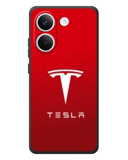 Чехол для Xiaomi Poco X8 Pro с картинкой «Tesla Red Classic»