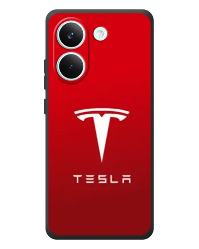 Чехол для Xiaomi Poco X8 Pro с картинкой «Tesla Red Classic» Чехол для Xiaomi Poco X8 Pro с картинкой «Tesla Red Classic»