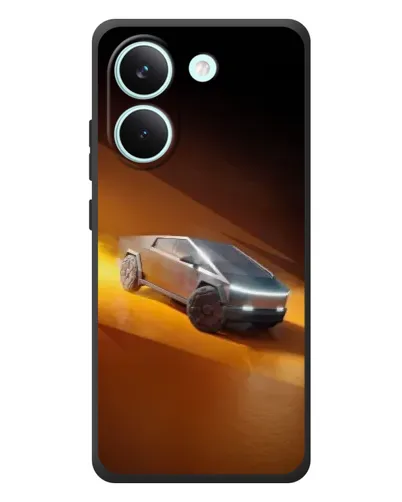Чехол для Xiaomi Poco X8 Pro с картинкой «Cybertruck в пустыне» Чехол для Xiaomi Poco X8 Pro с картинкой «Cybertruck в пустыне»