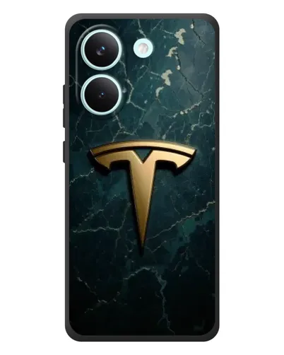 Чехол для Xiaomi Poco X8 Pro с картинкой «Мраморная Tesla Gold» Чехол для Xiaomi Poco X8 Pro с картинкой «Мраморная Tesla Gold»
