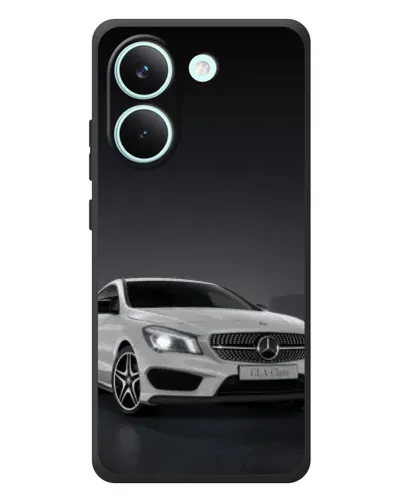 Чехол для Xiaomi Poco X8 Pro с картинкой «Mercedes AMG GT Silver»