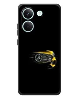 Чехол для Xiaomi Poco X8 Pro с картинкой «Mercedes — ретро стиль»